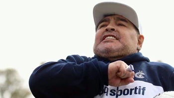 Diego Maradona, internado en Argentina Diego Maradona, internado en Argentina