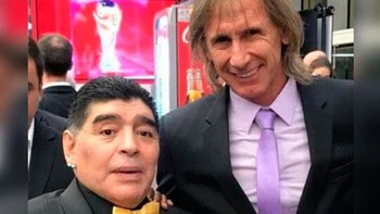 Maradona "fue una persona que quise mucho", dice Gareca Maradona "fue una persona que quise mucho", dice Gareca