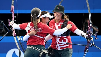 México logró su primera medalla en París 2024 con bronce en tiro con arco México logró su primera medalla en París 2024 con bronce en tiro con arco