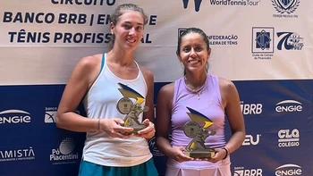 Noelia Zeballos, campeona en dobles en el W35 Piracicaba de Brasil Noelia Zeballos, campeona en dobles en el W35 Piracicaba de Brasil