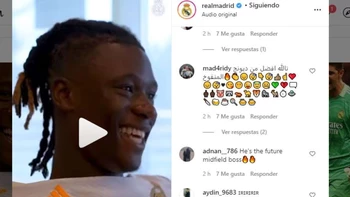 Camavinga se siente el “jefe” en el Real Madrid (video) Camavinga se siente el “jefe” en el Real Madrid (video)