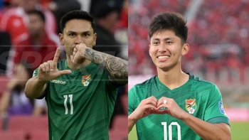 Algarañaz y Terceros, los goleadores en una noche de ensueño en Santiago Algarañaz y Terceros, los goleadores en una noche de ensueño en Santiago