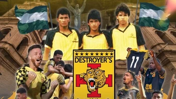 Destroyers, decano del fútbol cruceño, cumple 76 años de vida Destroyers, decano del fútbol cruceño, cumple 76 años de vida