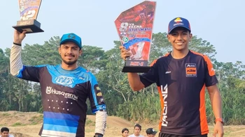 Carlos Andrés Padilla sigue su racha victoriosa en el departamental de motos Carlos Andrés Padilla sigue su racha victoriosa en el departamental de motos