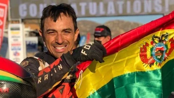 Chavo Salvatierra fue el más veloz en la Baja 400 Chavo Salvatierra fue el más veloz en la Baja 400
