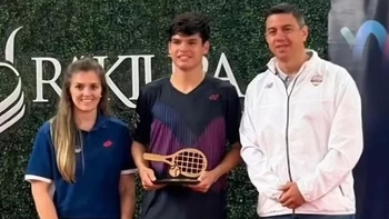 Juan Carlos Prado ganó el título en el torneo M25 Luque ITF en una épica final Juan Carlos Prado ganó el título en el torneo M25 Luque ITF en una épica final