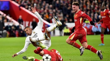 El Liverpool derribó de local al Real Madrid en la Champions El Liverpool derribó de local al Real Madrid en la Champions
