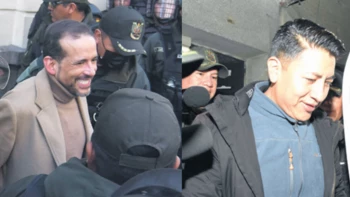 Justicia frena acusación a Camacho y Pumari, y pide corregir errores en 24 horas Justicia frena acusación a Camacho y Pumari, y pide corregir errores en 24 horas