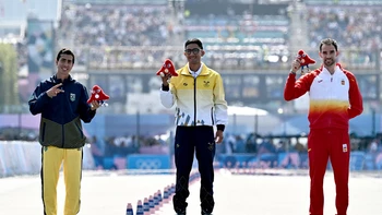 Daniel Pintado ganó medalla de oro para Ecuador en marcha Daniel Pintado ganó medalla de oro para Ecuador en marcha