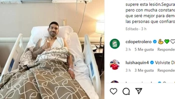 Diego Bejarano está casi listo para volver y lanza un emotivo mensaje (video) Diego Bejarano está casi listo para volver y lanza un emotivo mensaje (video)