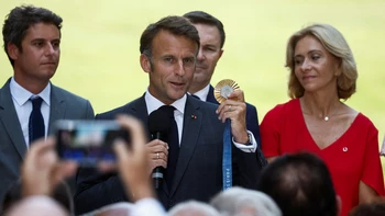 Los Juegos Olímpicos mostraron "la verdadera cara de Francia", dijo Macron Los Juegos Olímpicos mostraron "la verdadera cara de Francia", dijo Macron