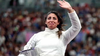 Valentía olímpica: Nada Hafez compite con siete meses de embarazo en París<br />
Valentía olímpica: Nada Hafez compite con siete meses de embarazo en París<br />