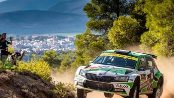 Bulacia, en otra jornada brillante en el Rally de Grecia Bulacia, en otra jornada brillante en el Rally de Grecia