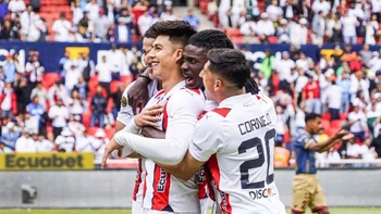 El boliviano Gabriel Villamil, campeón con Liga de Quito en Ecuador El boliviano Gabriel Villamil, campeón con Liga de Quito en Ecuador