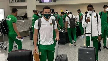 La selección se fue a Ecuador y la duda es si Martins va de titular La selección se fue a Ecuador y la duda es si Martins va de titular