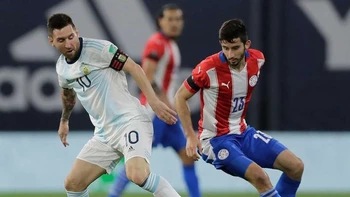 Paraguay enfrenta al ‘cuco’ argentino de Messi (19:00) Paraguay enfrenta al ‘cuco’ argentino de Messi (19:00)