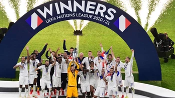 Francia se impone a España en la final de la Liga de Naciones Francia se impone a España en la final de la Liga de Naciones