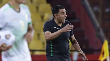 César Farías: “La victoria nos permite ilusionarnos en hacer un gran partido contra Paraguay" César Farías: “La victoria nos permite ilusionarnos en hacer un gran partido contra Paraguay"