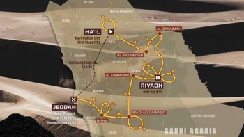 Recorrido al detalle del Dakar 2022, que se correrá en enero en Arabia Saudita Recorrido al detalle del Dakar 2022, que se correrá en enero en Arabia Saudita