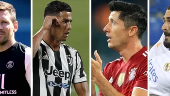 Messi, Cristiano, Lewandowski y Benzema los candidatos a recibir el Balón de Oro Messi, Cristiano, Lewandowski y Benzema los candidatos a recibir el Balón de Oro