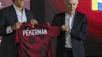Pekerman: "Sé que estoy en el lugar correcto" Pekerman: "Sé que estoy en el lugar correcto"