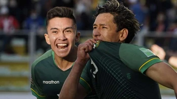 Bolivia sube cinco posiciones en el ranking de la FIFA Bolivia sube cinco posiciones en el ranking de la FIFA