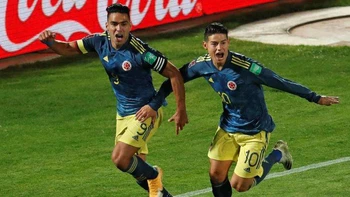 Falcao y James se reencuentran en Colombia, necesitada de victorias en premundial Falcao y James se reencuentran en Colombia, necesitada de victorias en premundial