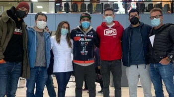 Daniel Nosiglia viajó al Dakar donde será el único boliviano en carrera Daniel Nosiglia viajó al Dakar donde será el único boliviano en carrera