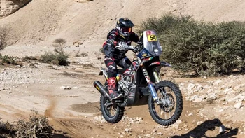 Comienza la escalada de Daniel Nosiglia en el rally Dakar Comienza la escalada de Daniel Nosiglia en el rally Dakar