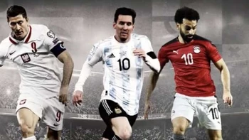 Lewandowski, Messi y Salah, finalistas del premio The Best de la FIFA Lewandowski, Messi y Salah, finalistas del premio The Best de la FIFA