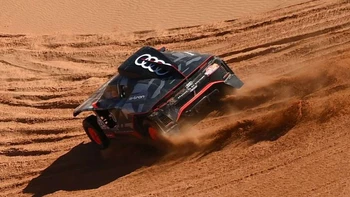 El sueco Mattias Ekstrom ganó la octava etapa del Dakar en autos El sueco Mattias Ekstrom ganó la octava etapa del Dakar en autos