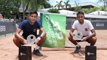 Zeballos y Arias logran para Bolivia un título en tenis Zeballos y Arias logran para Bolivia un título en tenis