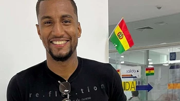 Jefferson Tavares, goleador de Blooming, ya es ciudadano boliviano Jefferson Tavares, goleador de Blooming, ya es ciudadano boliviano