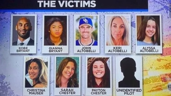 Las familias de 4 pasajeros del accidente de Kobe Bryant demandan a la compañía del helicóptero Las familias de 4 pasajeros del accidente de Kobe Bryant demandan a la compañía del helicóptero