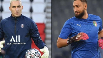 Keylor-Donnarumma, la lucha de los arqueros estelares del PSG continúa Keylor-Donnarumma, la lucha de los arqueros estelares del PSG continúa