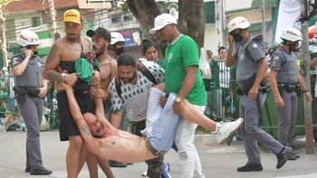 Muere el hincha de Palmeiras que fue baleado en Sao Paulo tras la derrota contra Chelsea Muere el hincha de Palmeiras que fue baleado en Sao Paulo tras la derrota contra Chelsea