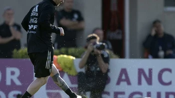 DT de Argentina dice que Messi y Di María están disponibles para jugar ante Venezuela DT de Argentina dice que Messi y Di María están disponibles para jugar ante Venezuela