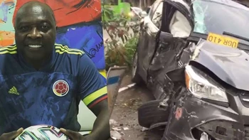 Exfutbolista colombiano Freddy Rincón, en estado crítico tras accidente Exfutbolista colombiano Freddy Rincón, en estado crítico tras accidente