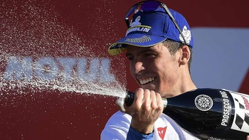 Joan Mir, campeón del mundo de MotoGP tras carrera de Valencia ganada por Morbidelli Joan Mir, campeón del mundo de MotoGP tras carrera de Valencia ganada por Morbidelli