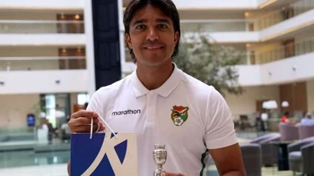 Martins: “En su momento voy a cerrar mi carrera en Oriente Petrolero” Martins: “En su momento voy a cerrar mi carrera en Oriente Petrolero”