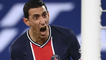 Ángel Di María será baja para el partido de Champions del PSG en Barcelona Ángel Di María será baja para el partido de Champions del PSG en Barcelona