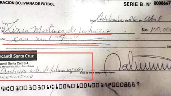 Investigación de la fiscalía paceña se basa sobre 16 depósitos irregulares que salieron de la FBF Investigación de la fiscalía paceña se basa sobre 16 depósitos irregulares que salieron de la FBF