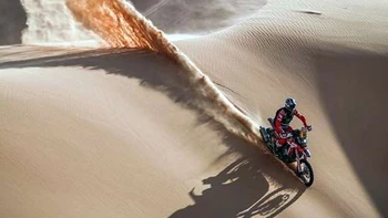Barreda gana la etapa de motos en el Dakar y es segundo en la general Barreda gana la etapa de motos en el Dakar y es segundo en la general