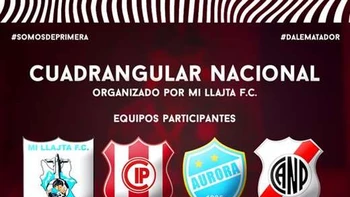 Nacional Potosí, Independiente y Aurora jugarán cuadrangular Nacional Potosí, Independiente y Aurora jugarán cuadrangular