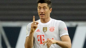 Lewandowski suma 26 tantos en esta Bundesliga y avanza hacia el récord Lewandowski suma 26 tantos en esta Bundesliga y avanza hacia el récord