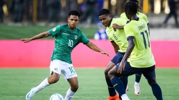 Bolivia perdió (2-1) ante Ecuador en su debut en el Sudamericano Sub-20 Bolivia perdió (2-1) ante Ecuador en su debut en el Sudamericano Sub-20
