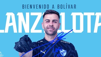 El arquero Federico Lanzillota es el cuarto refuerzo de Bolívar El arquero Federico Lanzillota es el cuarto refuerzo de Bolívar