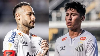 Neymar y Miguel Terceros aún no saben lo que es jugar juntos en el Santos Neymar y Miguel Terceros aún no saben lo que es jugar juntos en el Santos