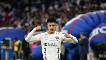 Gabriel Villamil anotó un gol en el triunfo de Liga de Quito Gabriel Villamil anotó un gol en el triunfo de Liga de Quito