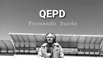 La FBF lamenta el fallecimiento del periodista cruceño Fernando Durán La FBF lamenta el fallecimiento del periodista cruceño Fernando Durán